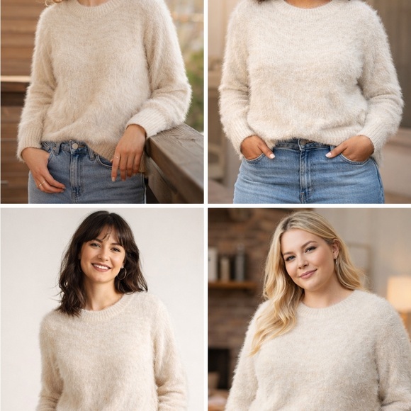 a new day Women's Soft Gray Sweater - Picture 12 of 14